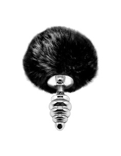 Plug métal Fluffly Twist S noir - Alive