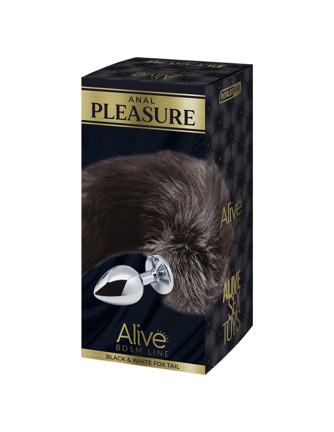 Plug queue de renard L - Alive - Plug classique - Avenue du Plaisir -  Sexshop n°1 en France