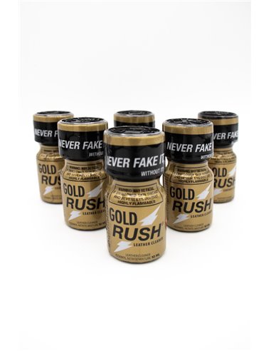 Poppers : 6 Gold Rush 10ml