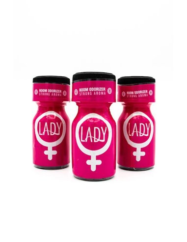 Pack 3 Poppers Lady