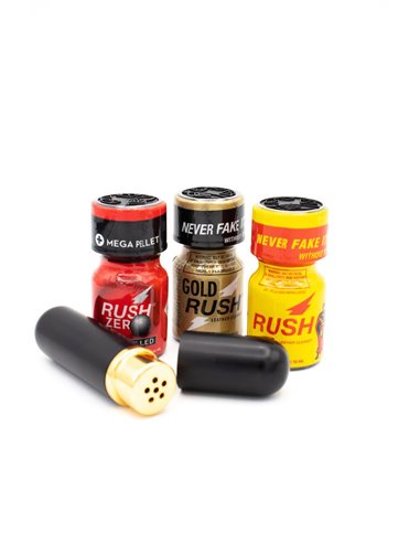Poppers : Small Rush - 10ml et Inhalateur