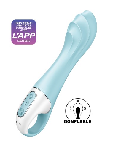 Vibro gonflable Air Pump Vibrator 5+ -  Satisfyer 