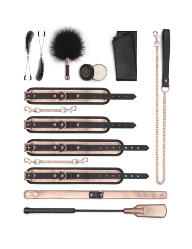 9 accessoires BDSM Rosy Gold