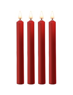 4 bougies SM rouges Large - Ouch!