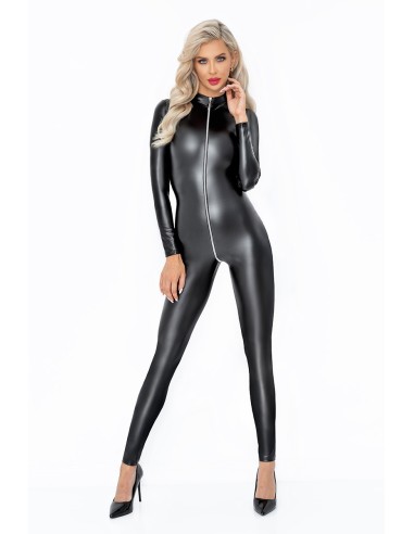 Combinaison intégrale zippée powerwetlook F293 Combinaison intégrale zippée powerwetlook F293