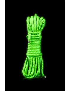 Corde de bondage phosphorescente 10m - Ouch 2