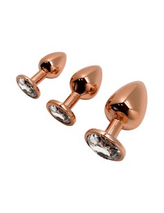 Plug bijou Tralalo transparent L - Wooomy 2