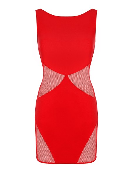 Robe rouge V-9289 - Axami