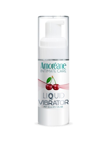 Lubrifiant Liquid Vibrator Cerise 30ml - Amoreane Med