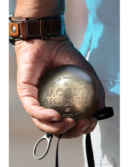 Boules de pétanques Jacquie et Michel