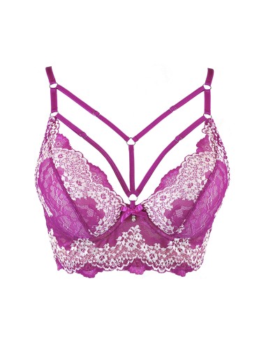 Soutien-gorge fuchsia V-9741 - Axami