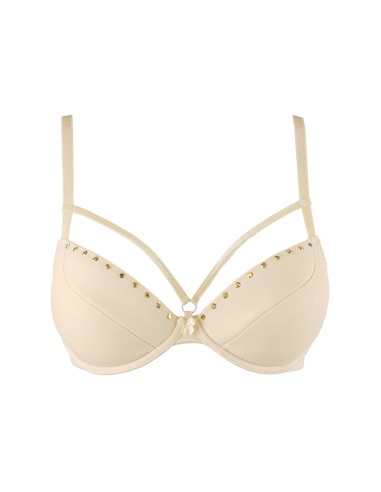 Soutien-gorge push-up beige V-10341 - Axami