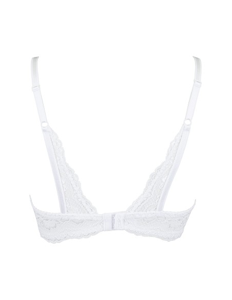 Soutien-gorge ouvert blanc V-9821 - Axami