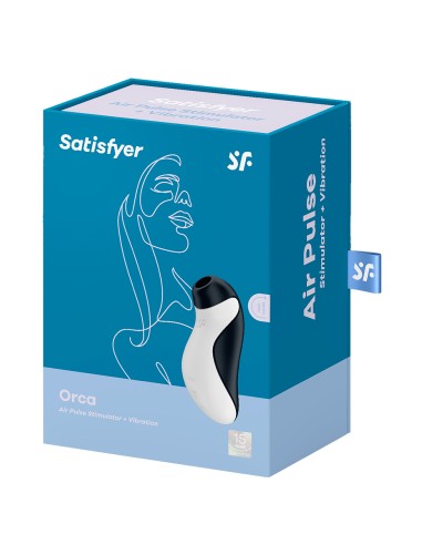 Orca - Stimulateur Air pulsé + Vibrations - Satisfyer