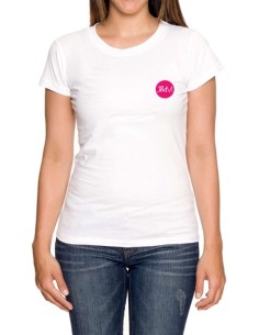 Tee-shirt  J&M blanc - spécial  femme 2