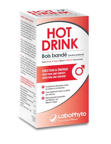 HOT DRINK Homme bois bandé 250 ml