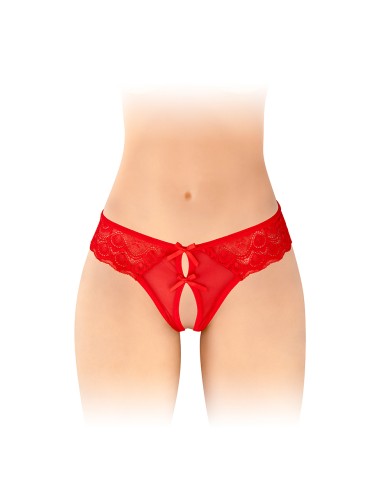 String ouvert Alicia rouge - Fashion Secret