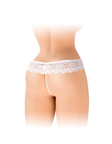 String ouvert Alicia blanc - Fashion Secret