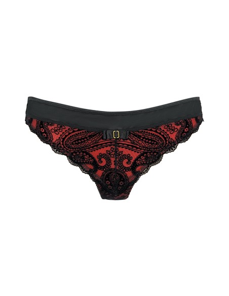String rouge et noir  V-10048 - Axami