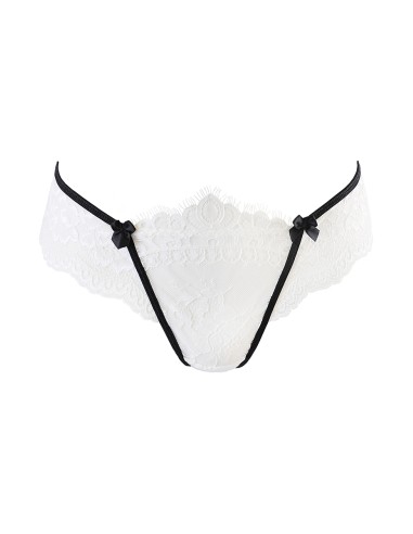 String dentelle blanc V-10488 - Axami String dentelle blanc V-10488 - Axami