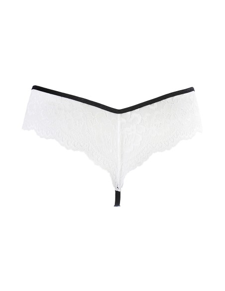 String dentelle blanc V-10488 - Axami String dentelle blanc V-10488 - Axami