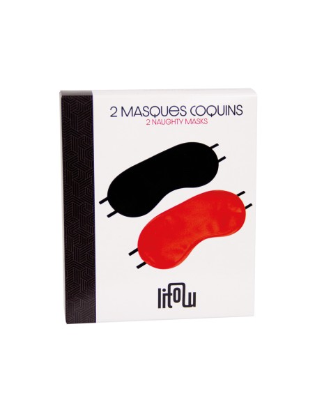 2 masques coquins - Litolu 2 masques coquins - Litolu