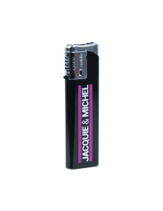 Briquet noir Jacquie et Michel 2