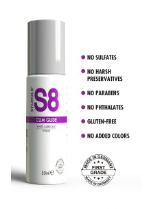 Lubrifiant hybride S8 effet sperme 50ml 2