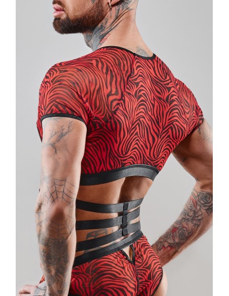 Top à manches courtes & harnais - Regnes