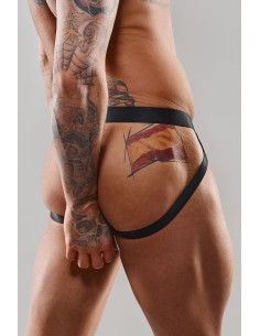 Jockstrap en tulle zébré - Regnes 2