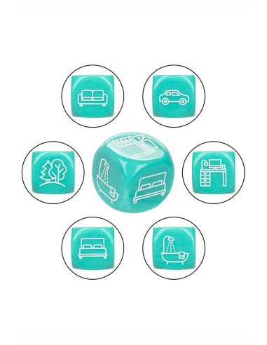 3 dés coquins Roll With It - CalExotics