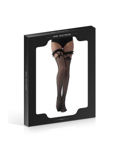 Bas en résilles avec jarretières à noeuds 2