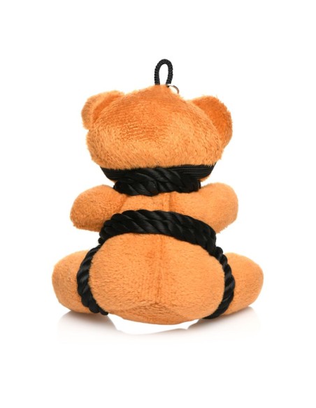 Porte-clés Teddy Bear en tenue Bondage