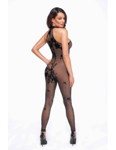 Combinaison zippée Ego F315 tulle floqué 2