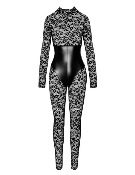 Combinaison corset Enigma F299 dentelle et wetlook