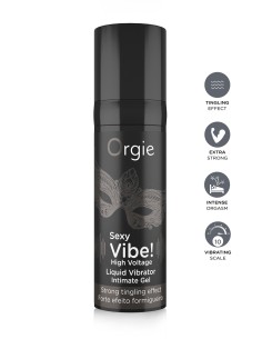 Gel d'excitation Sexy Vibe High Voltage Liquid Vibrator