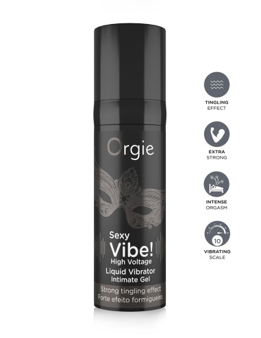 Gel d'excitation Sexy Vibe High Voltage Liquid Vibrator