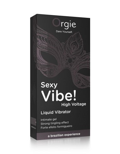 Gel d'excitation Sexy Vibe High Voltage Liquid Vibrator