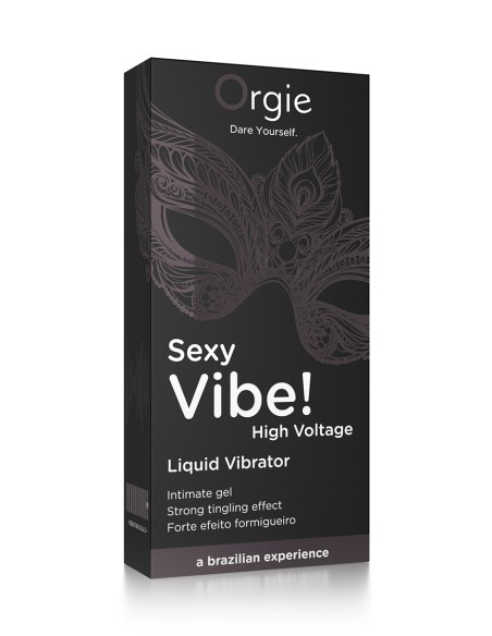 Gel d'excitation Sexy Vibe High Voltage Liquid Vibrator