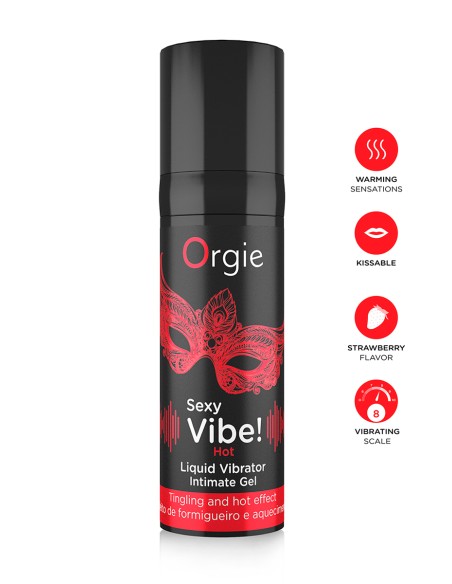Gel d'excitation Sexy Vibe Hot Liquid Vibrator Gel d'excitation Sexy Vibe Hot Liquid Vibrator