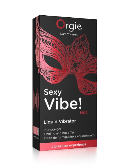 Gel d'excitation Sexy Vibe Hot Liquid Vibrator Gel d'excitation Sexy Vibe Hot Liquid Vibrator