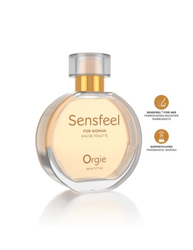 Sensfeel pour femme - eau de toilette booster de phéromone