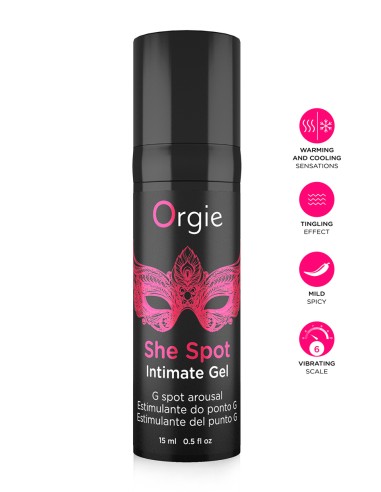 Gel stimulateur de point G She Spot 15ml