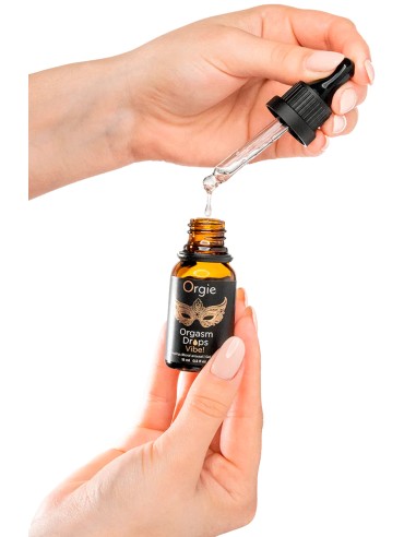 Gel d'excitation du Clitoris Orgasm Drops Vibe 15ml