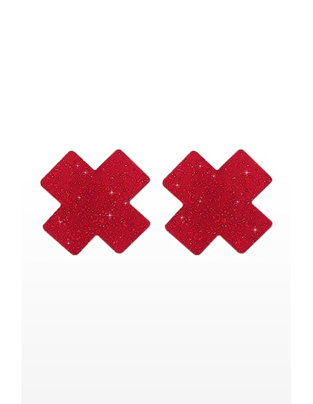 Caches mamelons Nipple X Covers rouge