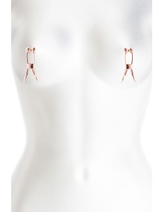 Pinces à tétons Bound rose gold 2
