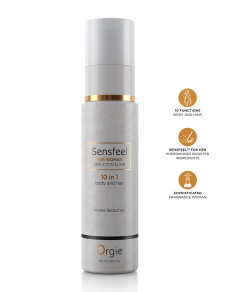 Elixir de Séduction Sensfeel 10 en 1 Pour Femme Elixir de Séduction Sensfeel 10 en 1 Pour Femme
