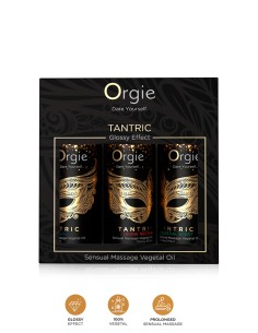 Coffret 3 huiles de massage Sensuel Tantric Collection