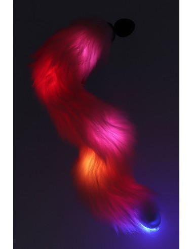 Plug anal Licorne avec queue lumineuse - Taboom Plug anal Licorne avec queue lumineuse - Taboom