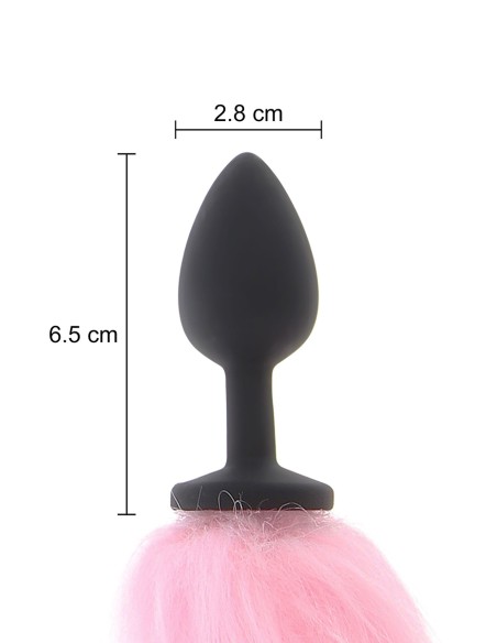 Plug anal Licorne avec queue lumineuse - Taboom Plug anal Licorne avec queue lumineuse - Taboom